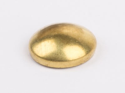 Safety cap for axle 3 mm, brass, D3, D4 