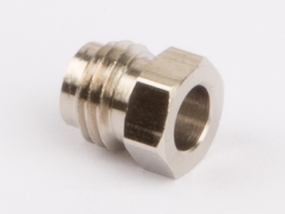 1827 Pipe coupling nut for steam pipe fixing nickel M6 x 0,75