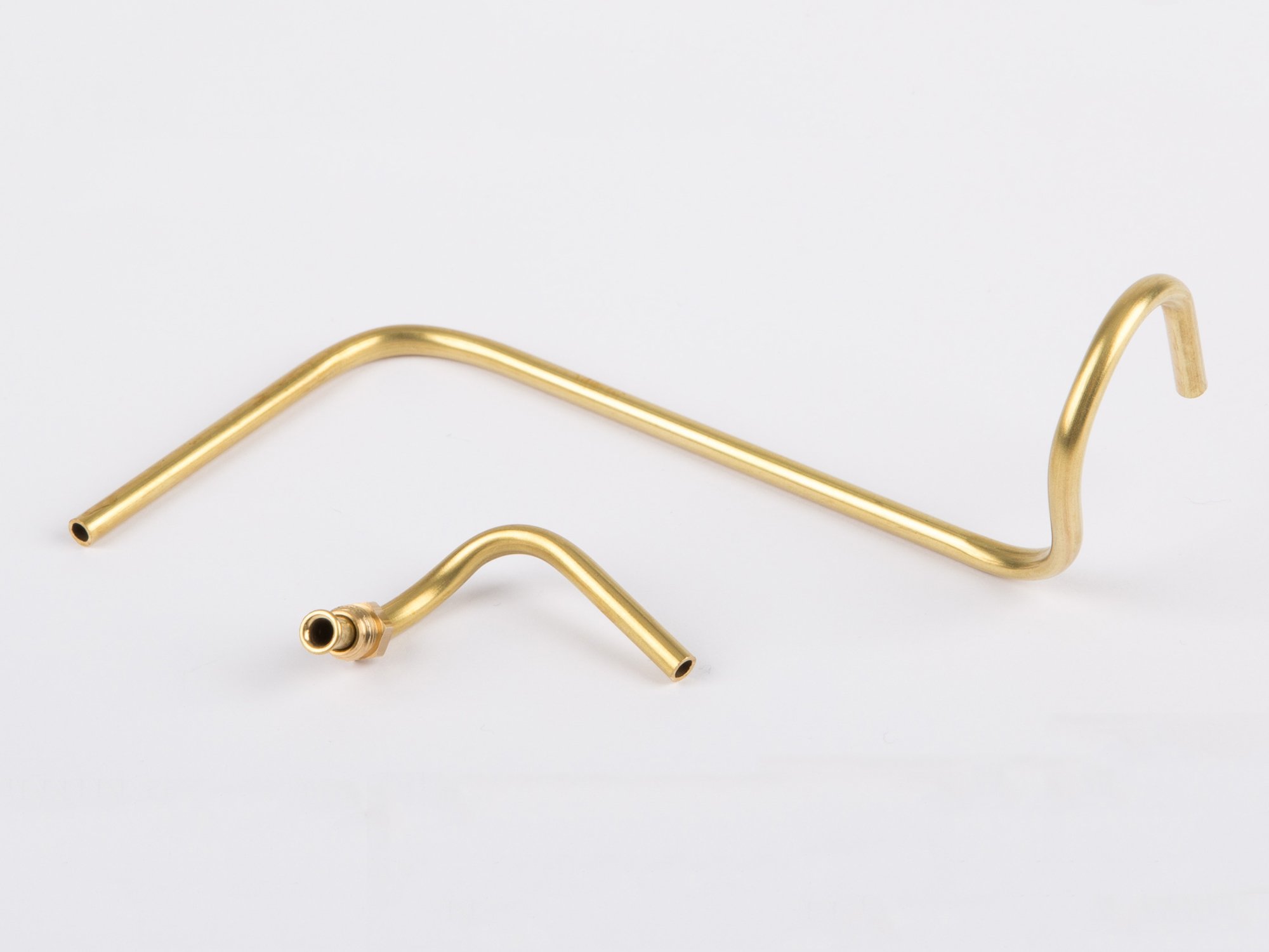 1472 Steam pipe, in 2 parts, brass for D320