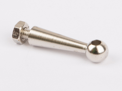 Handrail support, nickel plated, with nut D18, D20, D22, D24, D455, T90