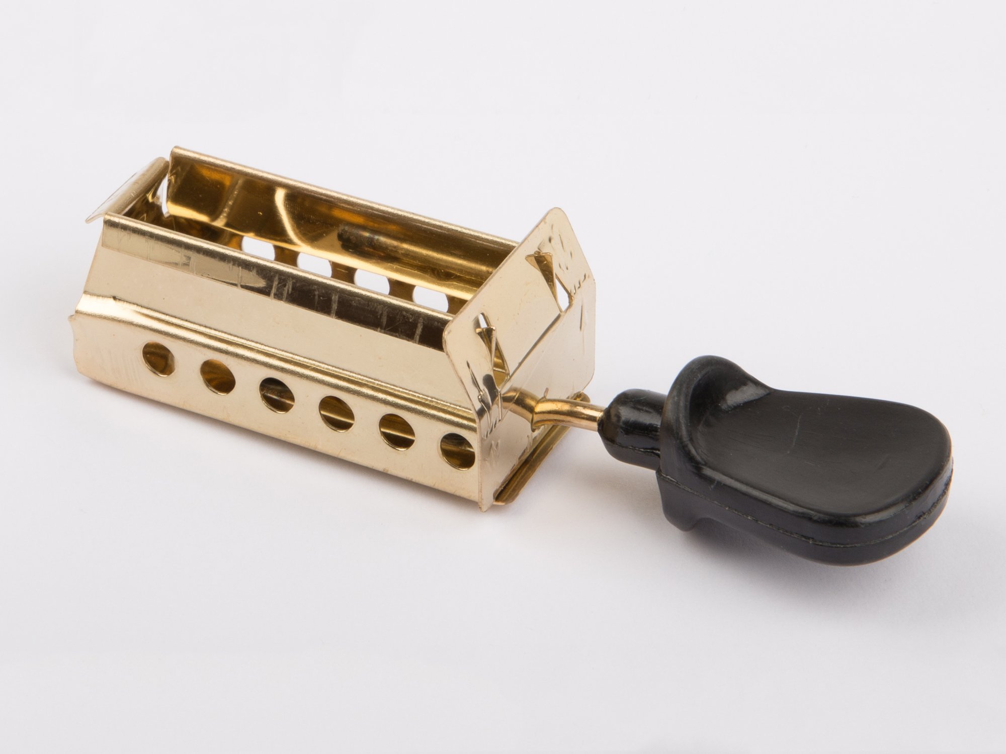 1431 Burner slide, 45 mm, brass for D3