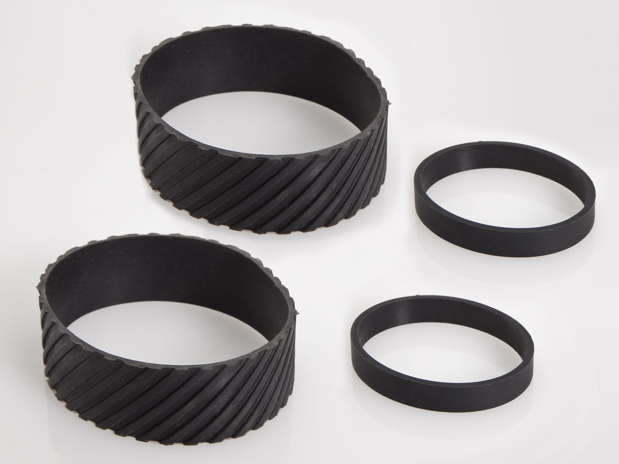 Set of Rubber Tires for Steam Rollers (4pcs)