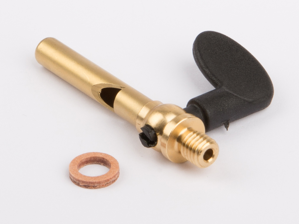 Steam whistle M5, brass, for D366, D396, D406, D496, D499, D409