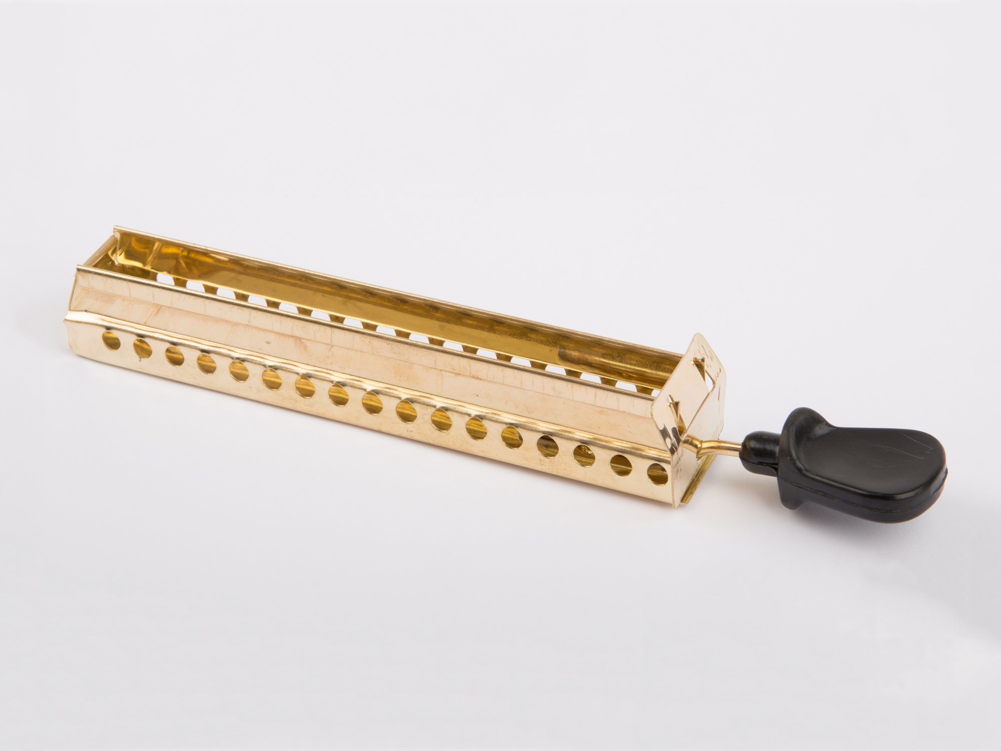1583 Burner slide, 120 mm, brass for D21 and T115