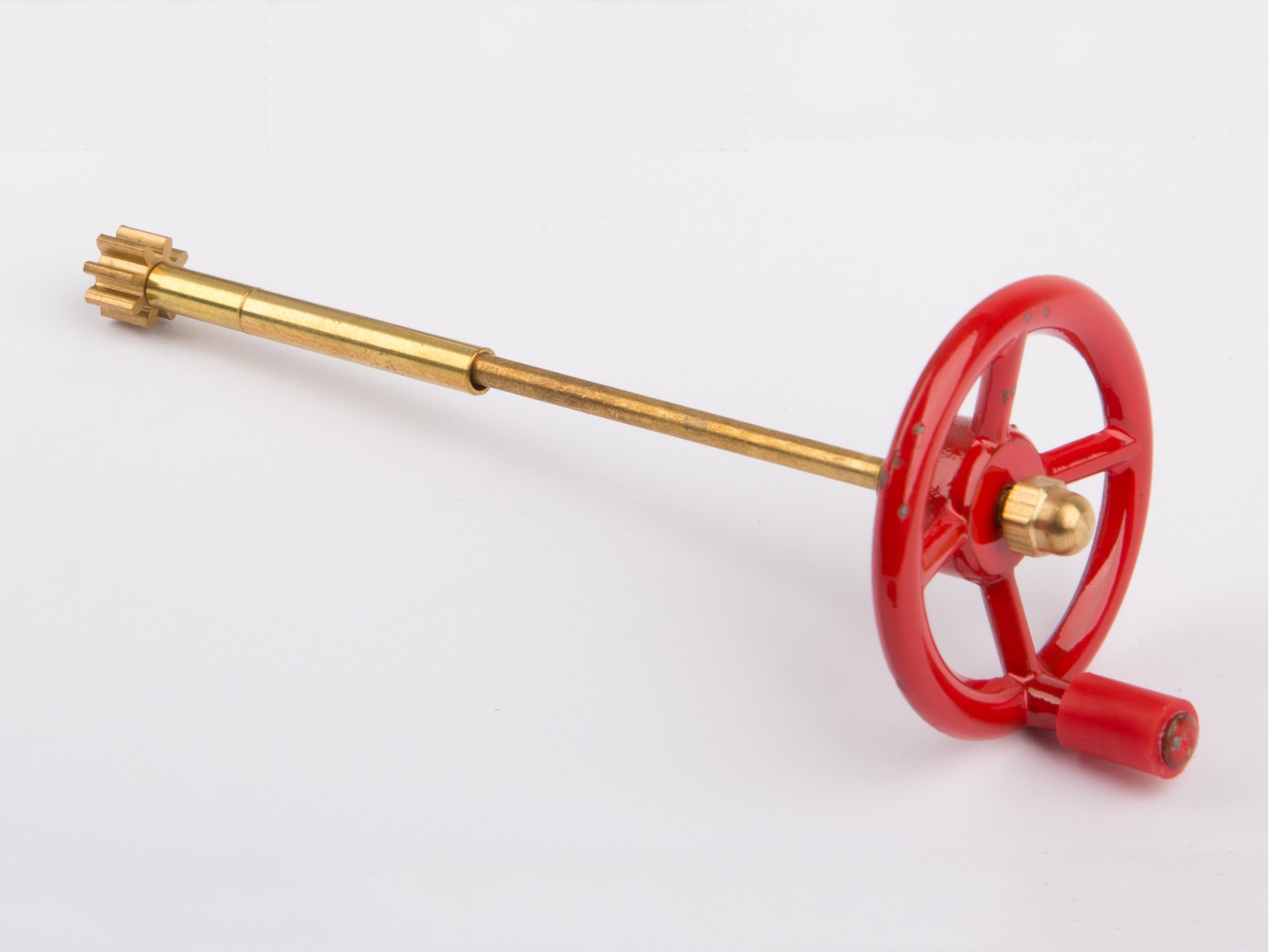 1802 Lenkrad rot mit Säule D305