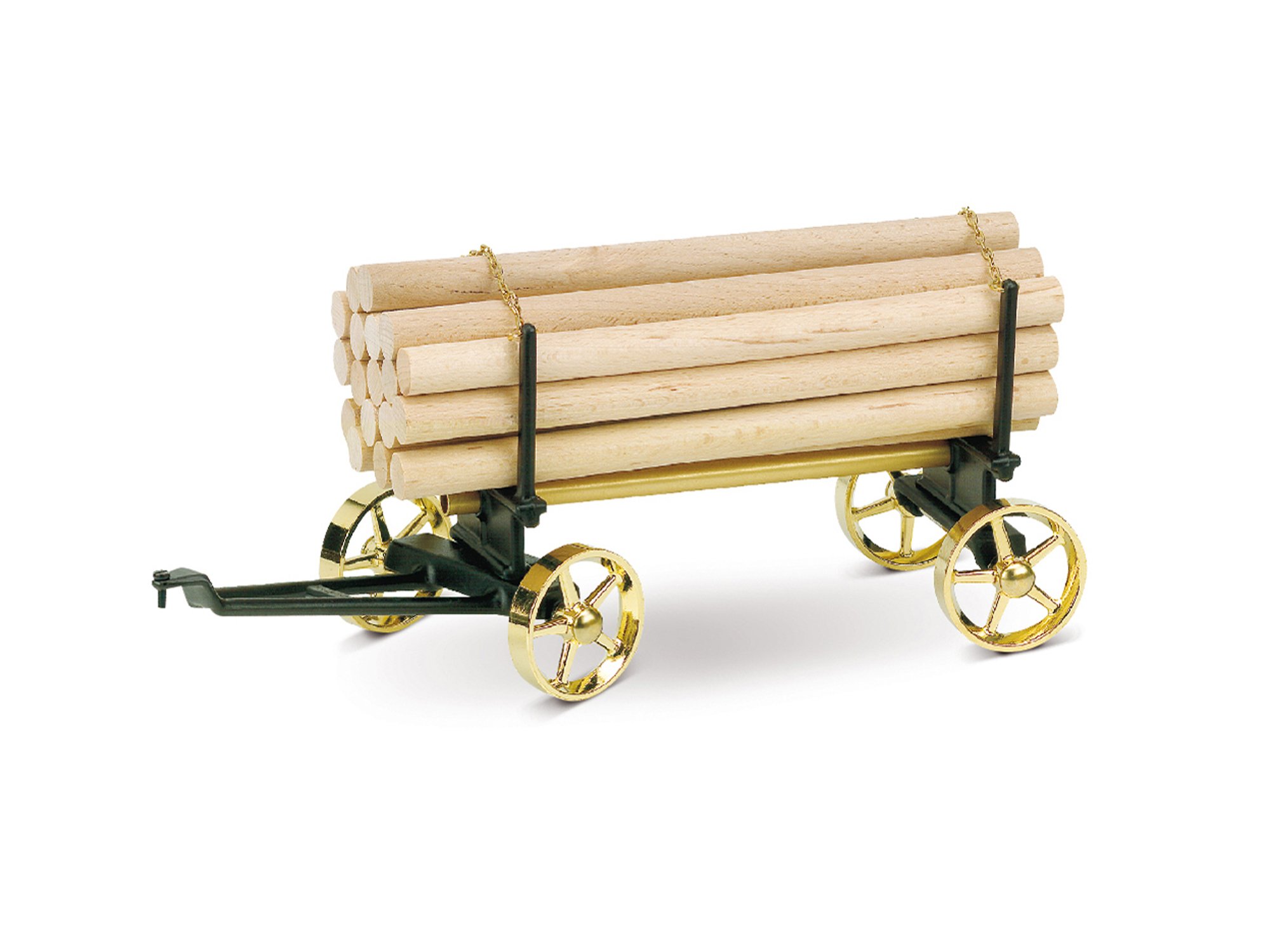 Wilesco Lumber wagon A426 (black, brass)