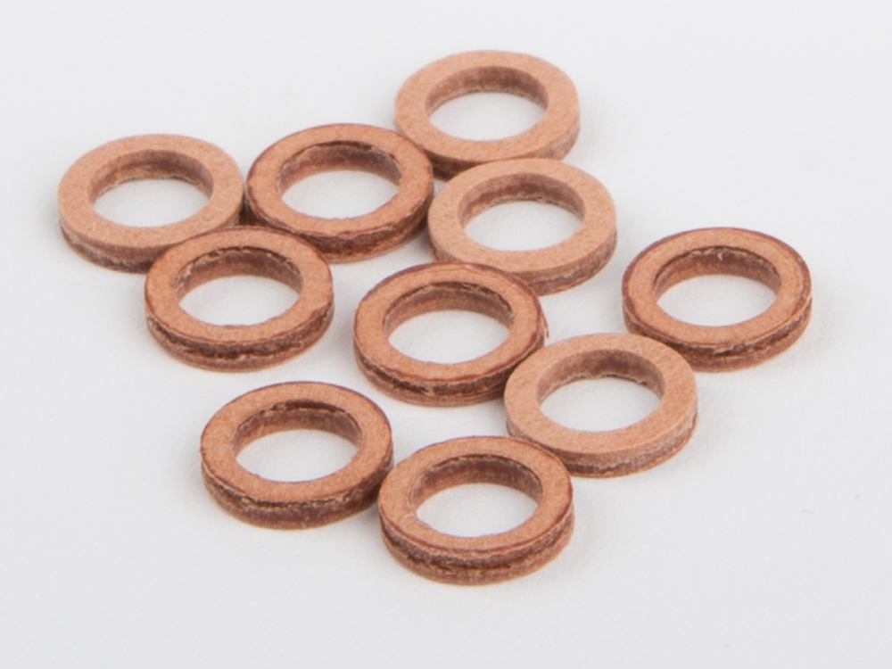1538 Sealing rings for steam whistle and dome steam whistle, 10 pieces, M5